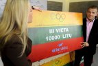 Olimpiečių apdovanojimas viešbutyje „AirInn Vilnius“.