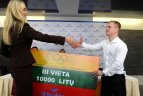 Olimpiečių apdovanojimas viešbutyje „AirInn Vilnius“.