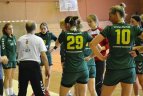 Lietuvos moterų rankinio čempionato finišas.