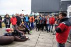 Burlenčių ir jėgos aitvarų varžybose Svencelėje debiutavo Kauno sportininkai