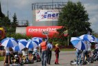 Net kelios kartingų varžybos savaitgalį vyko Smalininkuose