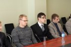 Lietuvos golbolo rinktinės pagerbimas.