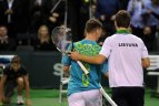 Ričardas Berankis - Laurynas Grigelis - 7:6 (8:6), 4:6, 6:3.