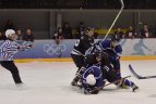 Ant ledo vyko karštos NLRL kovos