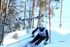 "Žalgirio"žaidynių ir LEKI taurės slalomo varžybos.