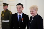Pagerbti Lietuvos sportininkai ir treneriai.