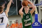 "Statyba" - "Žalgiris"-A.Sabonio krepšinio centras 77:73.