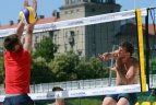 Vilniuje vyko atvirasis paplūdimio tinklinio mėgėjų turnyras „Credit24 Cup“.