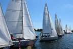 Jachtų regatos lyderė - "Vasara"