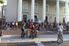 Vilniaus centre vėl karaliavo dviratininkai
