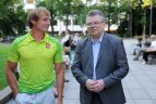 Lietuvos olimpiečiams įteikta vėliava