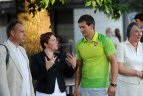 Lietuvos olimpiečiams įteikta vėliava