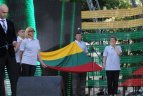 Lietuvos olimpiečiams įteikta vėliava