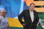 Lietuvos olimpiečiams įteikta vėliava