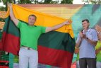 Lietuvos olimpiečiams įteikta vėliava