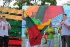 Lietuvos olimpiečiams įteikta vėliava