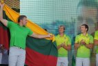 Lietuvos olimpiečiams įteikta vėliava