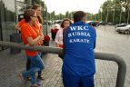 Savanoriai visą savaitę zujo po Šiaulius ir kitus apskrities miestus
