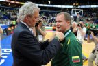KKSD apdovanojimai Europos čempionams.