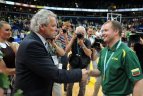 KKSD apdovanojimai Europos čempionams.