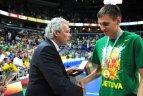 KKSD apdovanojimai Europos čempionams.