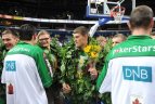 KKSD apdovanojimai Europos čempionams.