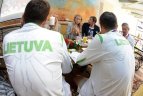 Lietuvos olimpiečiai Londono Lituanica restorane.