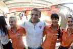 Lietuvos olimpiečiai Londono Lituanica restorane.