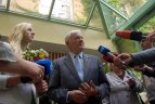 Meilučių šeima susitiko su kadenciją baigusiu prezidentu Valdu Adamkumi