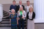 Olimpinė čempionė Rūta Meilutytė ir jos šeima susitiko su prezidentu Valdu Adamkumi (II dalis)