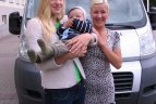 Meilučių šeima susitiko su kadenciją baigusiu prezidentu Valdu Adamkumi
