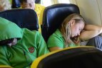 Olimpiečiai sugrįžo į Lietuvą.