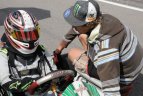 Net kelios kartingų varžybos savaitgalį vyko Smalininkuose