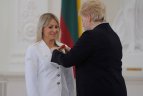 Olimpinių žaidynių prizininkai buvo apdovanoti prezidentūroje