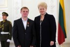 Olimpinių žaidynių prizininkai buvo apdovanoti prezidentūroje