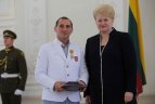 Olimpinių žaidynių prizininkai buvo apdovanoti prezidentūroje