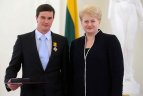 Olimpinių žaidynių prizininkai buvo apdovanoti prezidentūroje