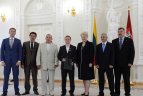Olimpinių žaidynių prizininkai buvo apdovanoti prezidentūroje