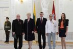 Olimpinių žaidynių prizininkai buvo apdovanoti prezidentūroje