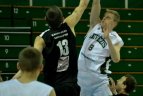 "LSU-Baltų" krepšininkai atkaklioje dvikovoje įveikė "Nevėžį"