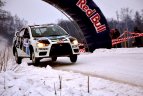 Utenos apylinkėse vyko Lietuvos ralio čempionato pirmasis etapas - „Halls Winter Rally 2013“.