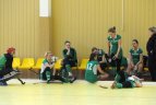 Lietuvos moterų uždarų patalpų riedulio čempionatas Vilniuje..