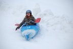 Į lenktynes „Snow Kaykak 2013“ atvyko beveik pusantro šimto dalyvių