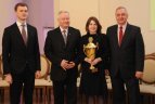 2012 metų geriausių Lietuvos moksleivių sportininkų apdovanojimas