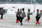 Treniruotės akimirka