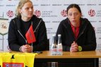 Lietuvos moterų tinklinio rinktinė pradėjo treniruočių stovyklą.