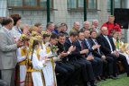 Naujas mokyklos stadionas Fabijoniškėse.