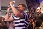 Lietuvos studentų krepšinio rinktinės pristatyme - ir rimti, ir linksmi dalykai.