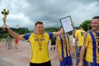 Futbolo varžybos.
