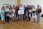 Vyriausybėje pagerbtas Klaipėdos "Žuvėdros" ansamblis
